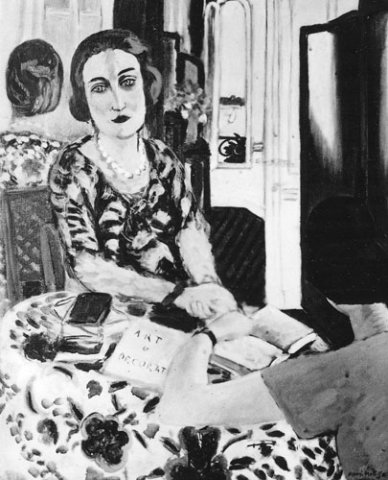 La Baronne Gourgaud par Matisse